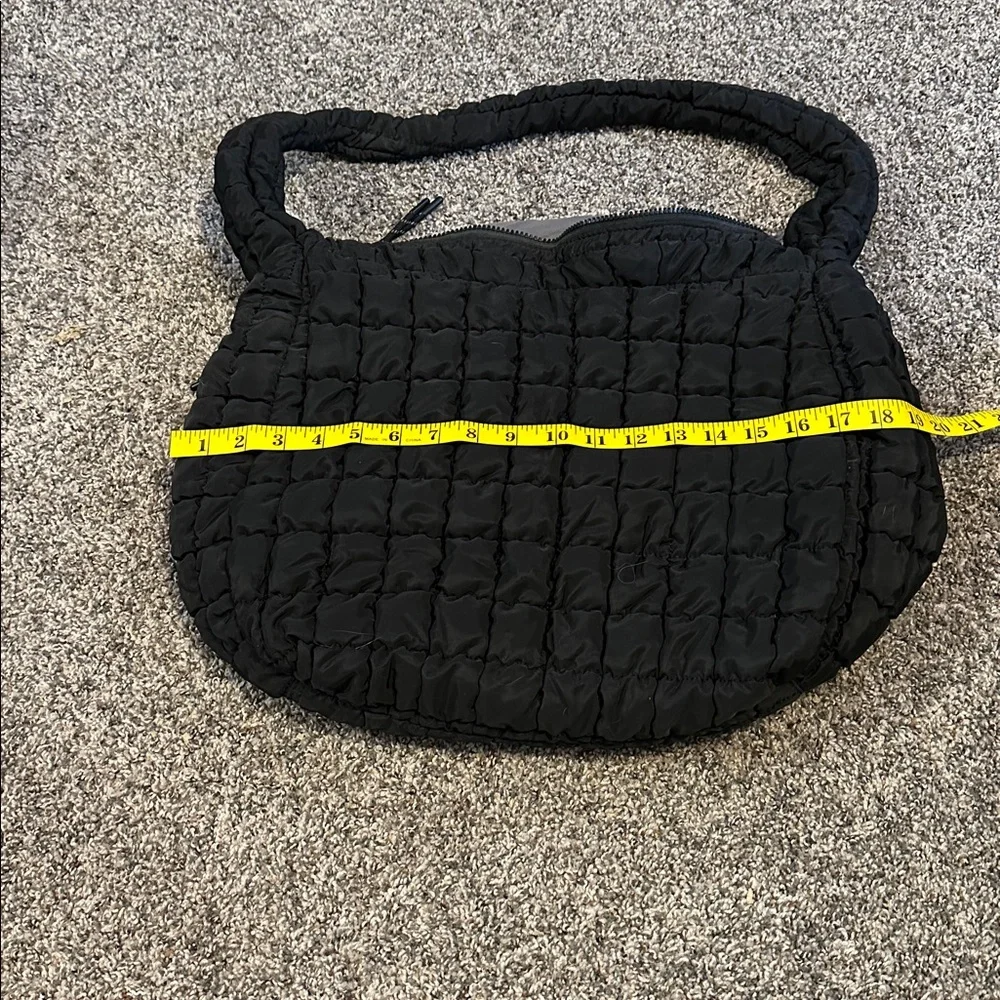 Urban Fit by Urban Expressions Black Quilted Women's Bag